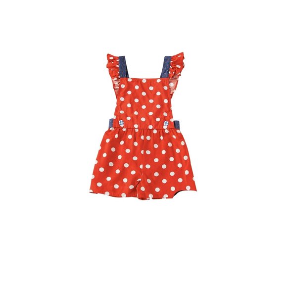 Matilda Jane Other - Matilda Jane Brilliant Daydream Most Magical Day Romper Ruffled Gingham Girls 14